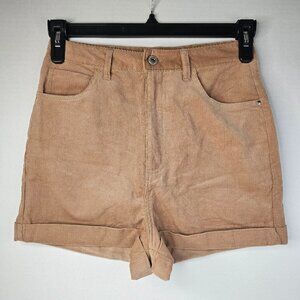 Cotton On High Waist Cord Short Women Roebuck Color Size 6 Corduroy